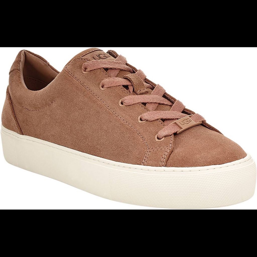 Ugg Zilo tan suede sneaker 8.5